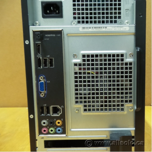 Dell Vostro 460 3.4GHz 6GB 500 GB Computer - Allsold.ca - Buy